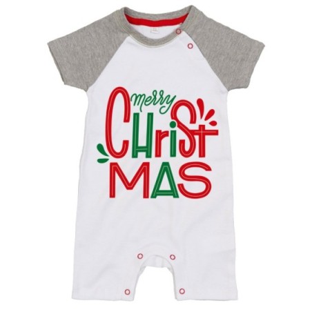 Pagliaccetto neonato personalizzabile con nome merry...