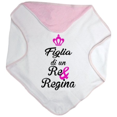 Accappatoio neonato figlio figlia di un re e di una...