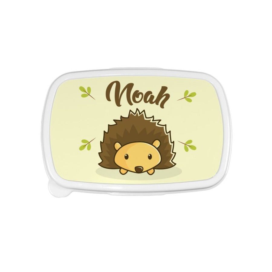 Porta pranzo personalizzato con nome baby riccio Divertenti