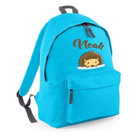 Zaino personalizzato con nome baby riccio