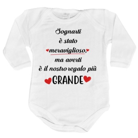 Body neonato sognarti è stato meraviglioso ma averti è il...