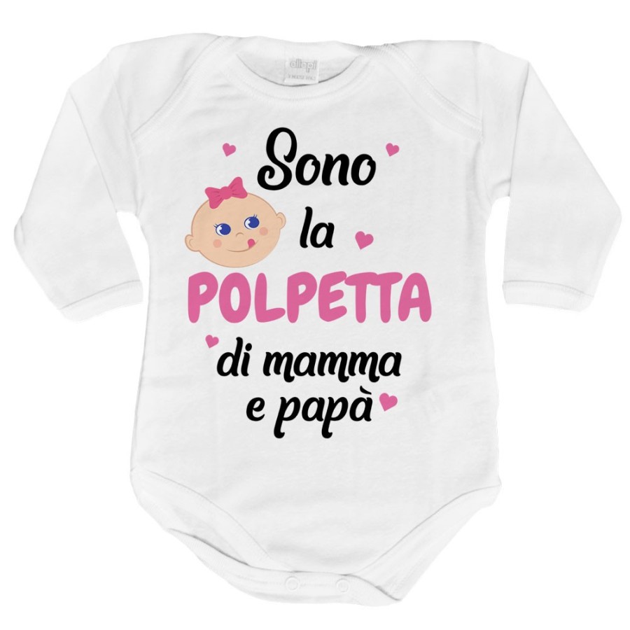 Body neonato sono la polpetta di papà Per la famiglia
