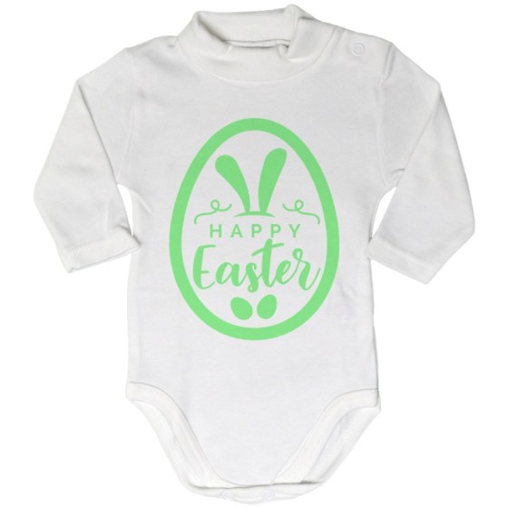 Body lupetto neonato happy easter Pasqua