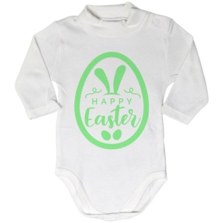 Body lupetto neonato happy easter