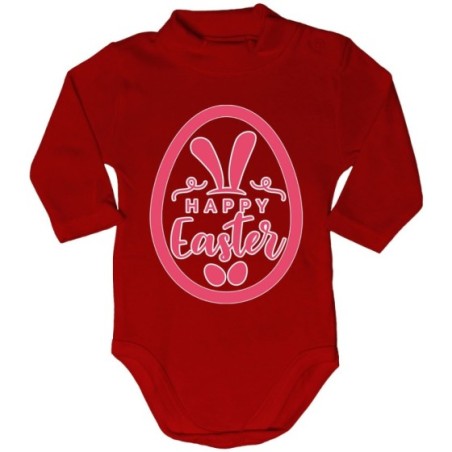 Body lupetto neonato happy easter Pasqua