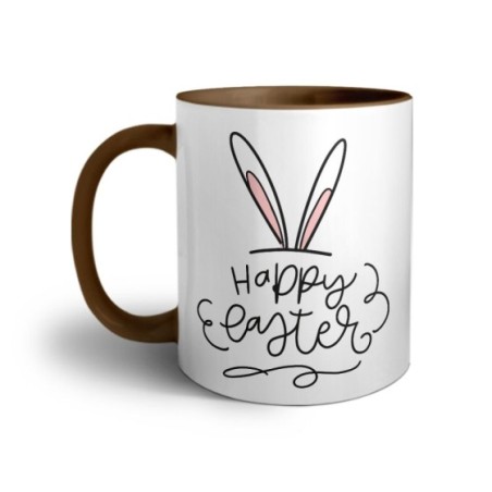 Tazza happy easter orecchie di coniglio Pasqua