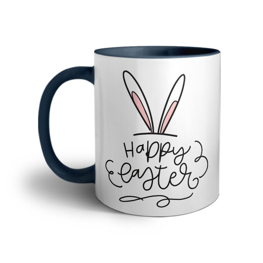 Tazza happy easter orecchie di coniglio Pasqua