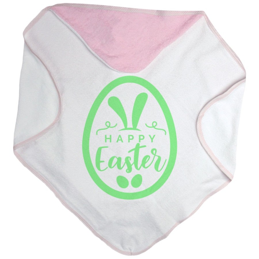 Accappatoio neonato happy easter Pasqua