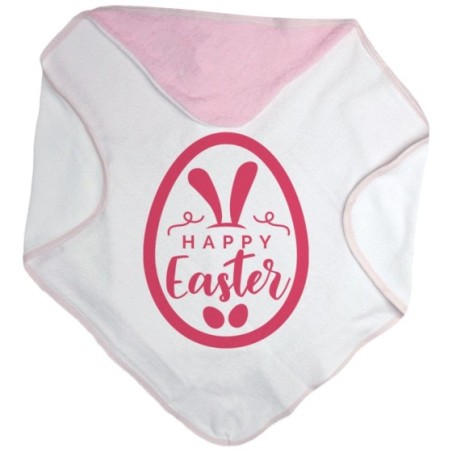Accappatoio neonato happy easter Pasqua