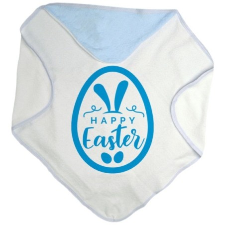 Accappatoio neonato happy easter Pasqua