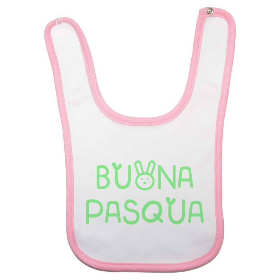 Bavaglino neonato buona pasqua disegno neonato Pasqua