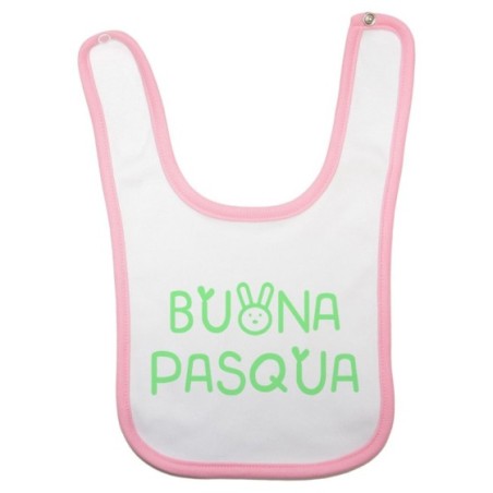Bavaglino neonato buona pasqua disegno neonato Pasqua
