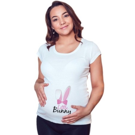 Maglia premaman personalizzabile little bunny