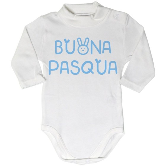 Body lupetto neonato buona pasqua disegno neonato Pasqua