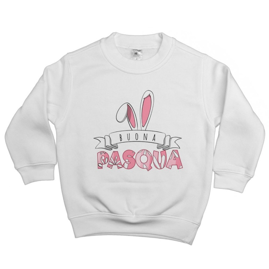 Felpa bambino buona pasqua Pasqua