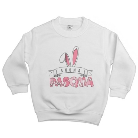 Felpa bambino buona pasqua Pasqua
