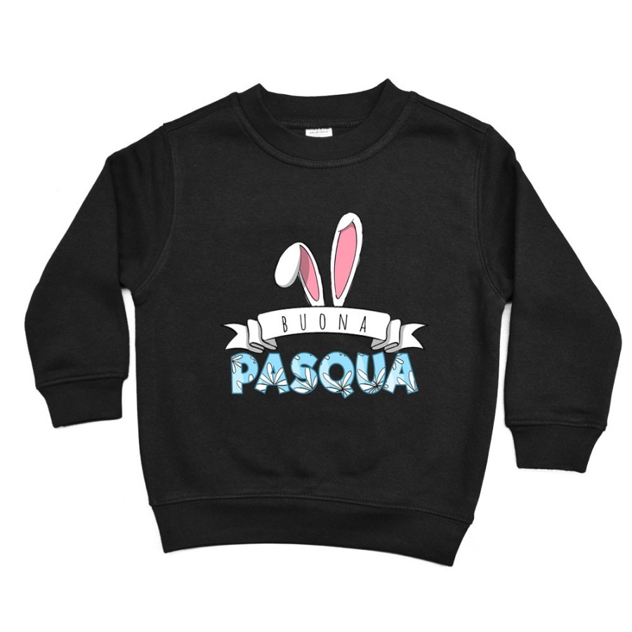 Felpa bambino buona pasqua Pasqua