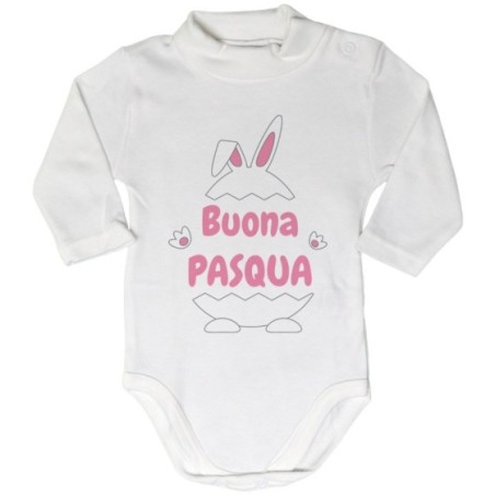 Body lupetto neonato personalizzabile con nome buona...