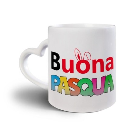Tazza buona pasqua colorata Pasqua