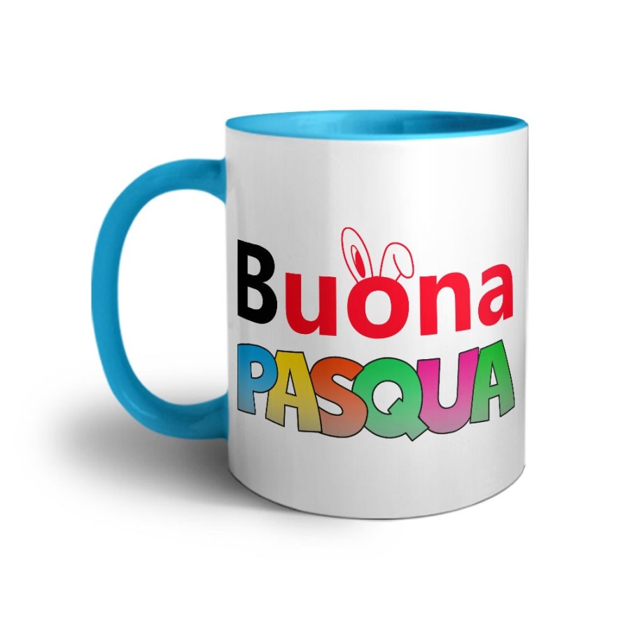 Tazza buona pasqua colorata Pasqua