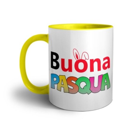 Tazza buona pasqua colorata Pasqua