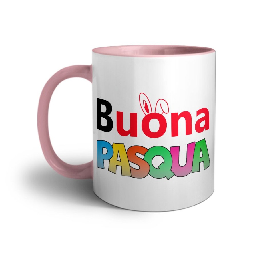 Tazza buona pasqua colorata Pasqua