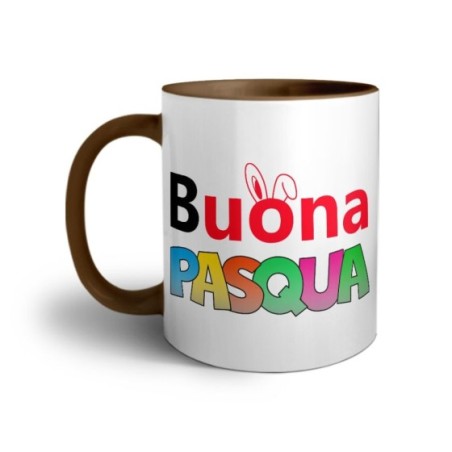 Tazza buona pasqua colorata Pasqua