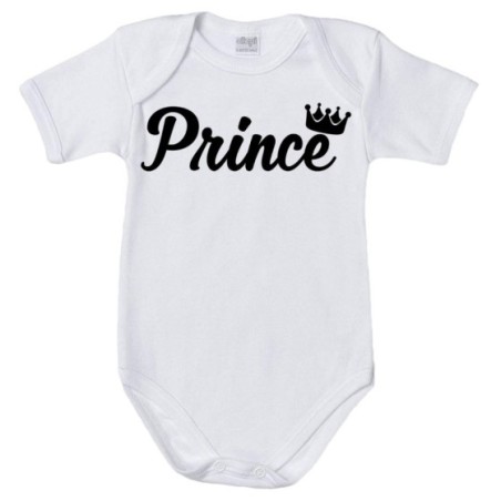 Body neonato personalizzabile con nome prince princess...