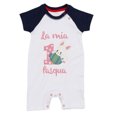Pagliaccetto neonato personalizzabile con nome prima...