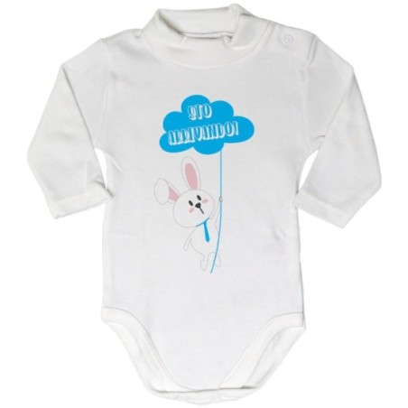 Body lupetto neonato personalizzabile con nome sto...