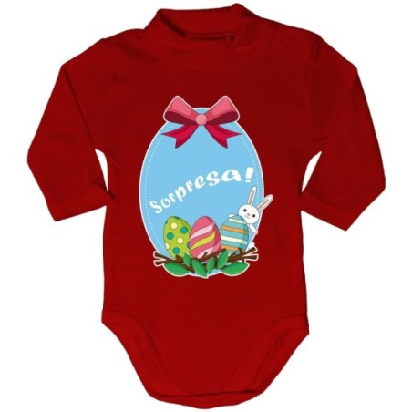 Body lupetto neonato sorpresa Pasqua