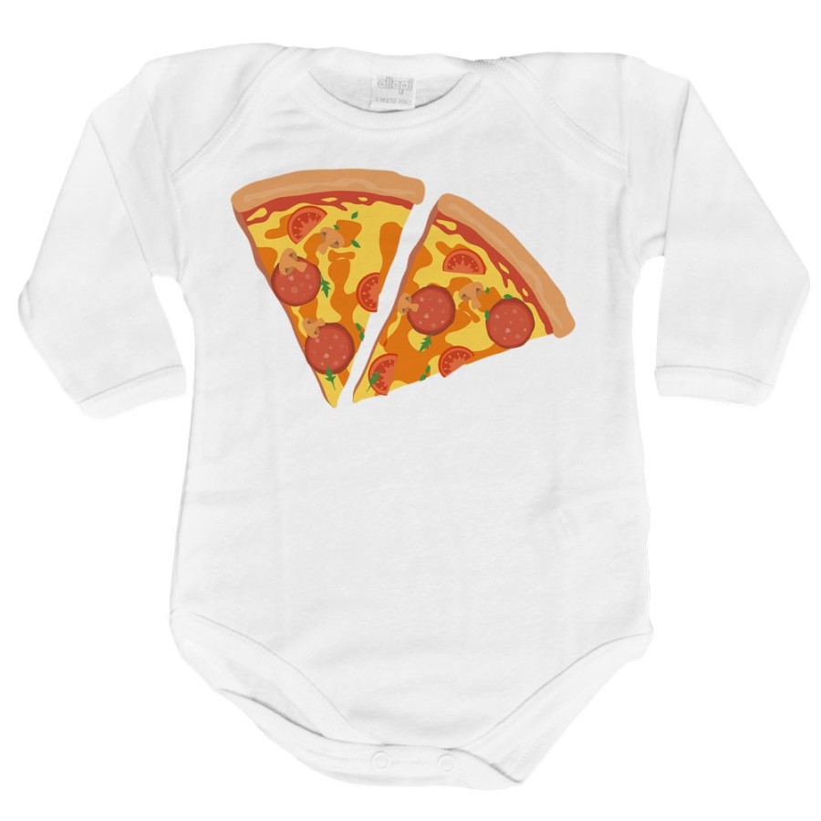 Body neonato due spicchi di pizza Per la famiglia