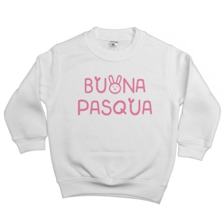 Felpa bambino buona pasqua disegno neonato