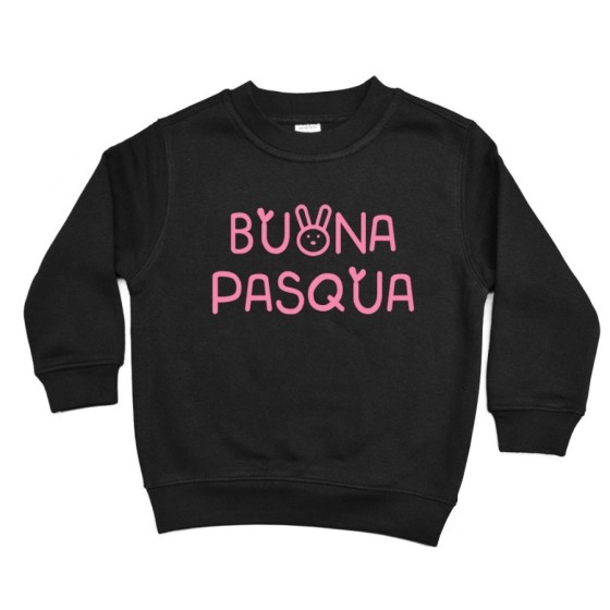 Felpa bambino buona pasqua disegno neonato Pasqua 2