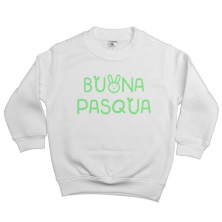 Felpa bambino buona pasqua disegno neonato Pasqua