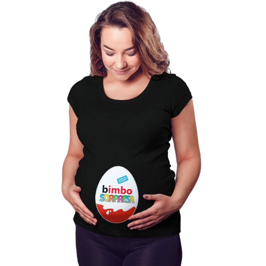 Maglia premaman bimbo sorpresa Pasqua