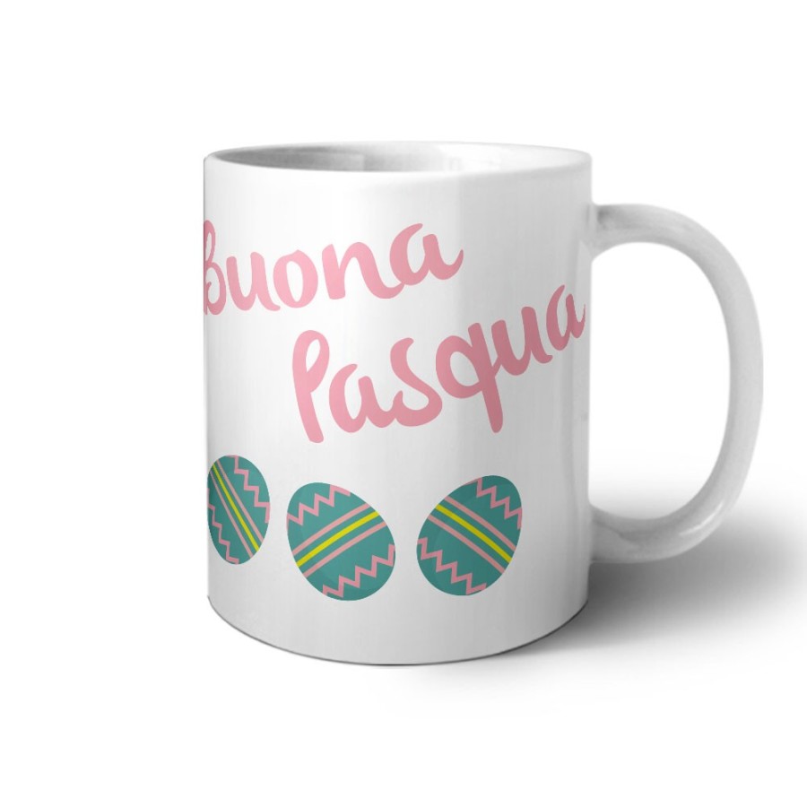 Tazza personalizzabile con nome la mia prima pasqua con coniglietto Pasqua