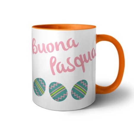 Tazza personalizzabile con nome la mia prima pasqua con coniglietto Pasqua