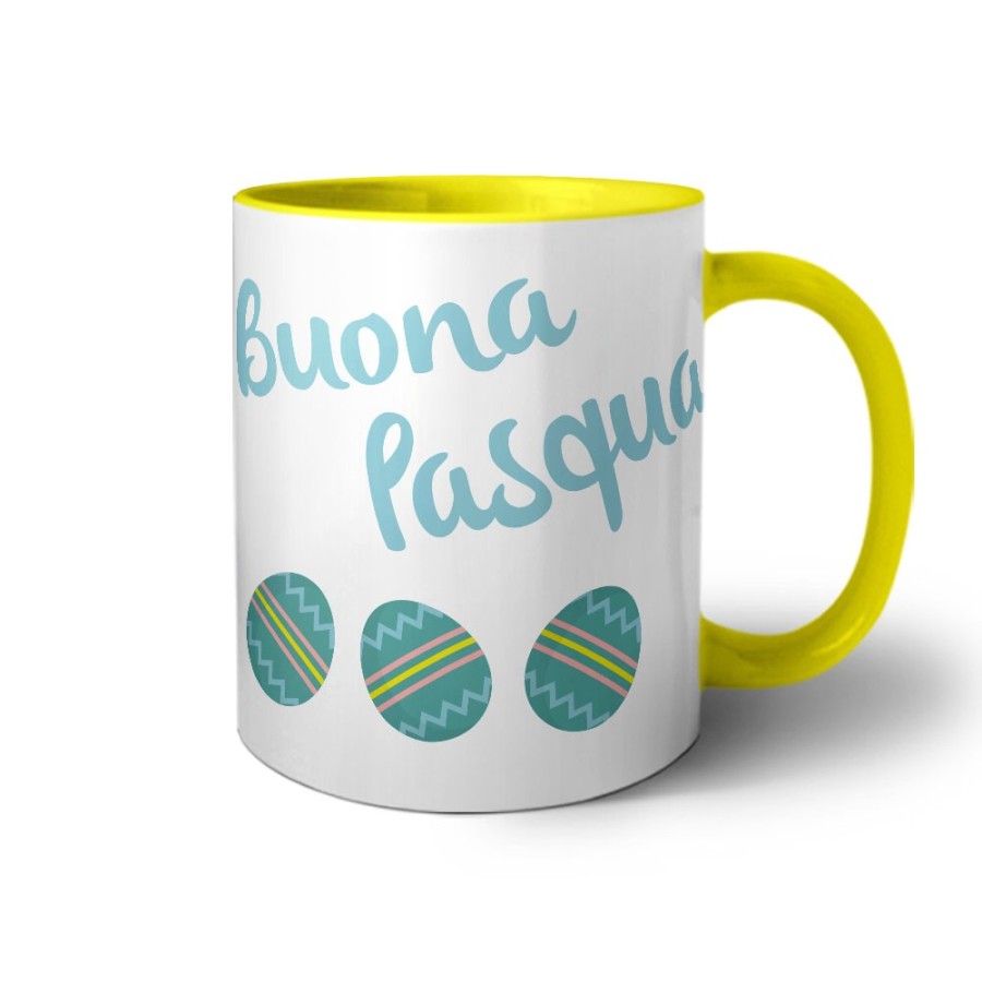 Tazza personalizzabile con nome la mia prima pasqua con coniglietto Pasqua