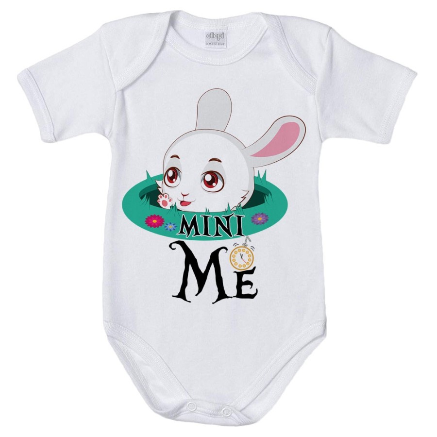 Body neonato mini me bianconiglio Per la famiglia