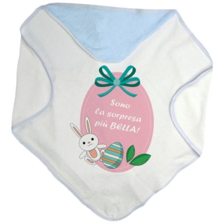 Accappatoio neonato sono la sorpresa più bella Pasqua