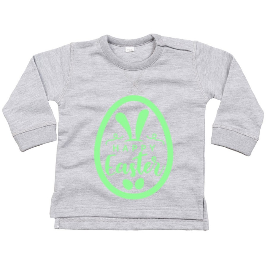 Felpa neonato happy easter Pasqua