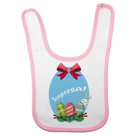 Bavaglino neonato sorpresa Pasqua