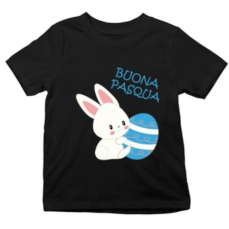 T-shirt bambino buona pasqua coniglietto carino Pasqua