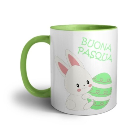 Tazza buona pasqua coniglietto carino Pasqua