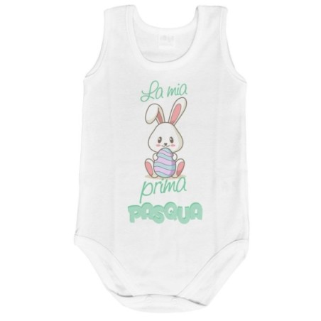 Body neonato personalizzabile con nome la mia prima...