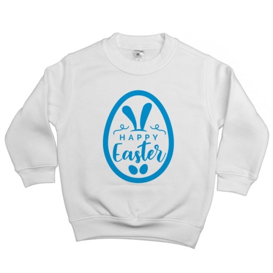 Felpa bambino happy easter Pasqua