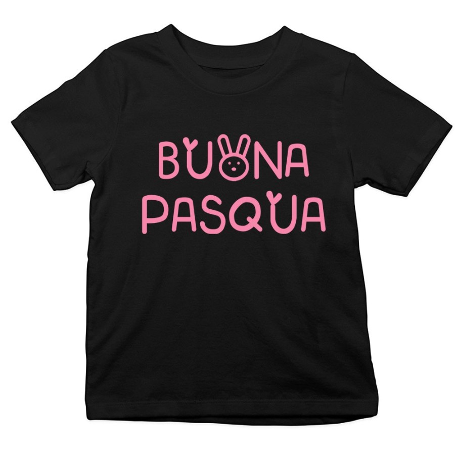 T-shirt bambino buona pasqua disegno neonato Pasqua
