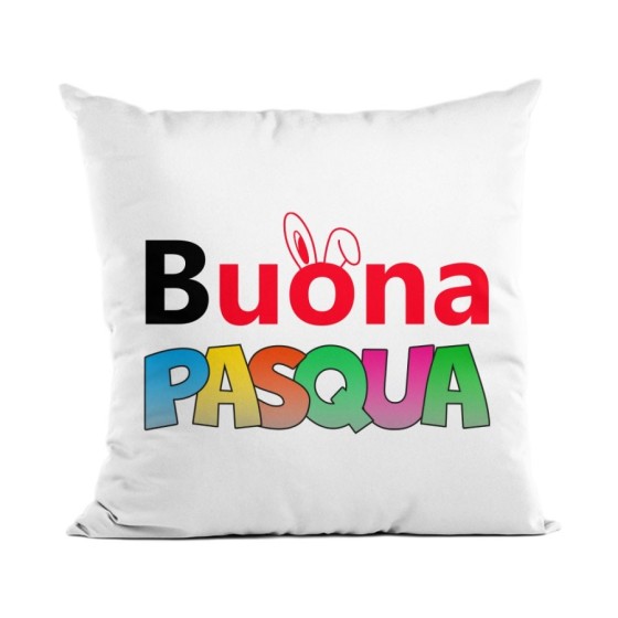 Cuscino buona pasqua colorata Pasqua