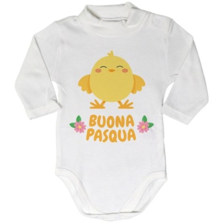 Body lupetto neonato personalizzabile con nome buona...